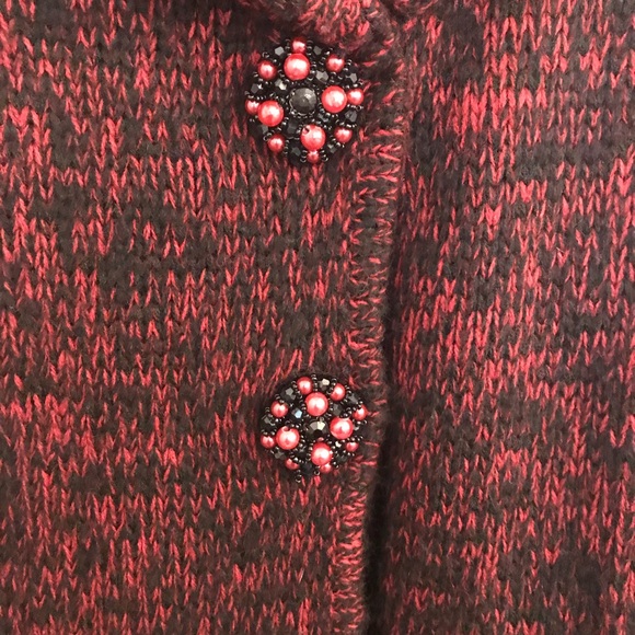 BCBGMaxAzria knee length duster sweater jacket. - Picture 4 of 5